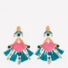 Mega Motif Earrings Multi Mega Motif Earrings Multi