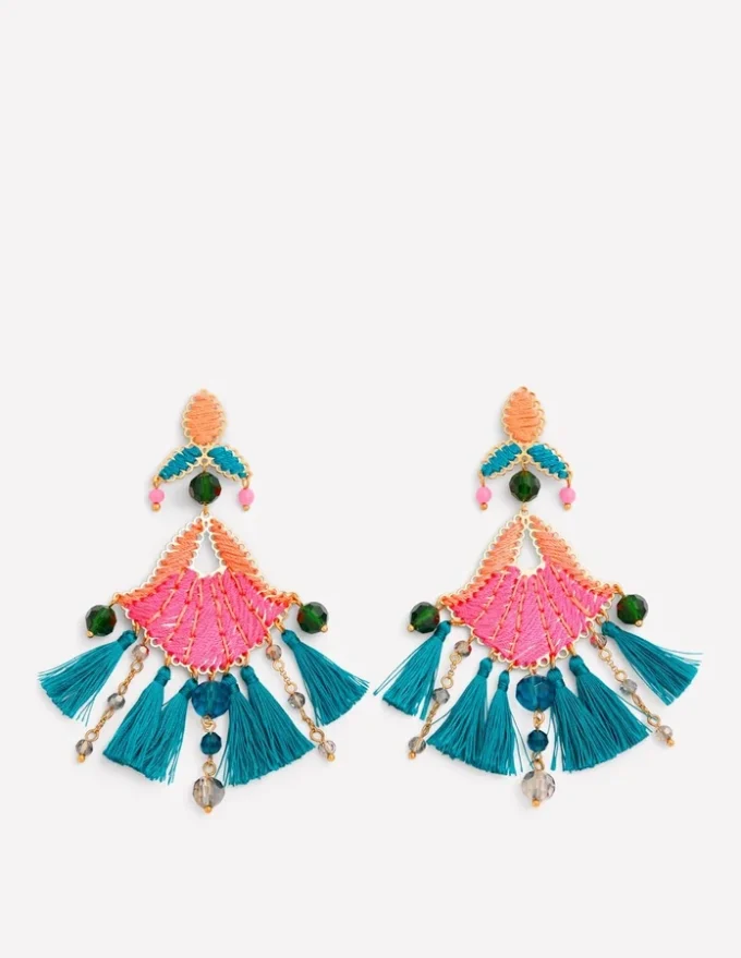 Mega Motif Earrings Multi Mega Motif Earrings Multi