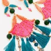 Mega Motif Earrings Multi Mega Motif Earrings Multi