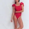 Mega Ruffle Swimsuit Rosy Mega Ruffle Swimsuit Rosy