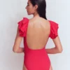 Mega Ruffle Swimsuit Rosy Mega Ruffle Swimsuit Rosy