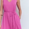 Mia V-neck Jersey Midi Dress Passion Flower Mia V-neck Jersey Midi Dress Passion Flower