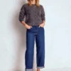 Mid Rise Relaxed Jeans Indigo Mid Rise Relaxed Jeans Indigo