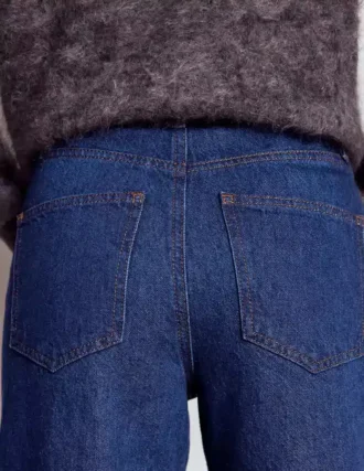 Mid Rise Relaxed Jeans Indigo
