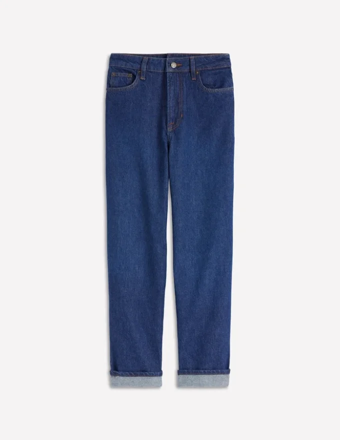 Mid Rise Relaxed Jeans Indigo Mid Rise Relaxed Jeans Indigo