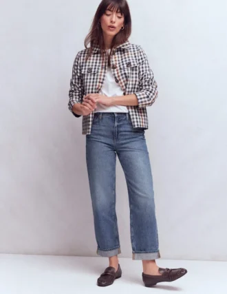 Mid Rise Relaxed Jeans Mid Vintage