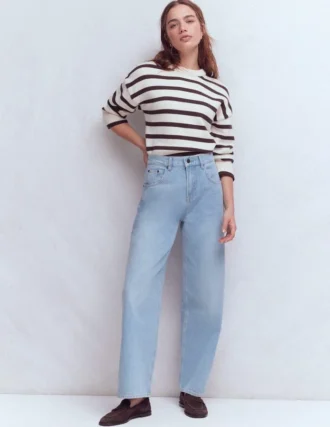Mid Rise Relaxed Leg Jeans Authentic Vintage