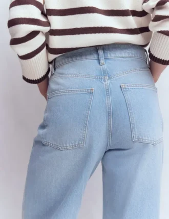 Mid Rise Relaxed Leg Jeans Authentic Vintage