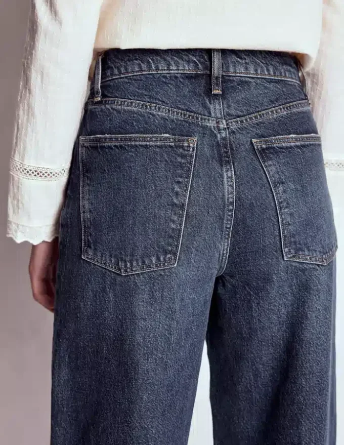 Mid Rise Relaxed Leg Jeans Dark Vintage Mid Rise Relaxed Leg Jeans Dark Vintage