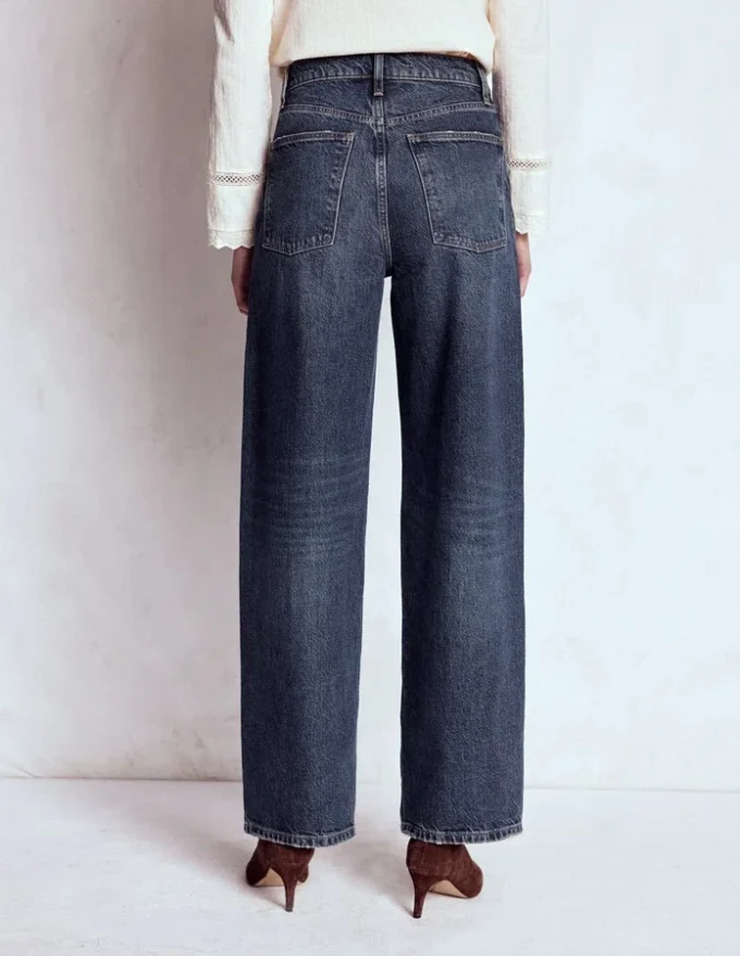 Mid Rise Relaxed Leg Jeans Dark Vintage Mid Rise Relaxed Leg Jeans Dark Vintage