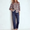 Mid Rise Straight Leg Jeans Dark Vintage Mid Rise Straight Leg Jeans Dark Vintage
