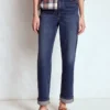 Mid Rise Straight Leg Jeans Dark Vintage Mid Rise Straight Leg Jeans Dark Vintage
