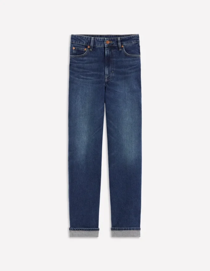 Mid Rise Straight Leg Jeans Dark Vintage Mid Rise Straight Leg Jeans Dark Vintage