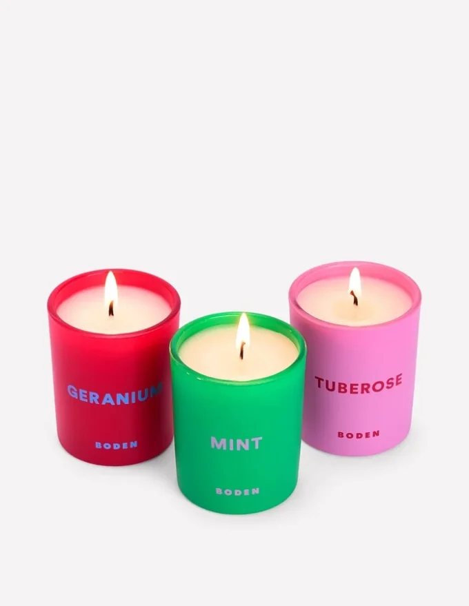 Mini Trio Candle Set Mixed Scents