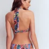 Minori Halter Tie Bikini Top Multi, Enchanted Paisley