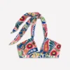 Minori Halter Tie Bikini Top Multi, Enchanted Paisley