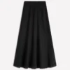 Miriam Linen Maxi Skirt Black Miriam Linen Maxi Skirt Black