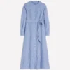 Mollie Linen Shirt Dress Chambray Mollie Linen Shirt Dress Chambray