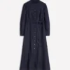 Mollie Linen Shirt Dress Navy Mollie Linen Shirt Dress Navy