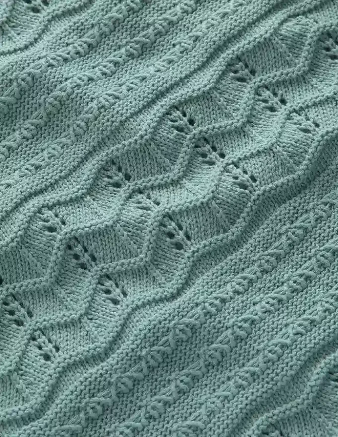 Monica Knitted T-Shirt Blue Monica Knitted T-Shirt Blue