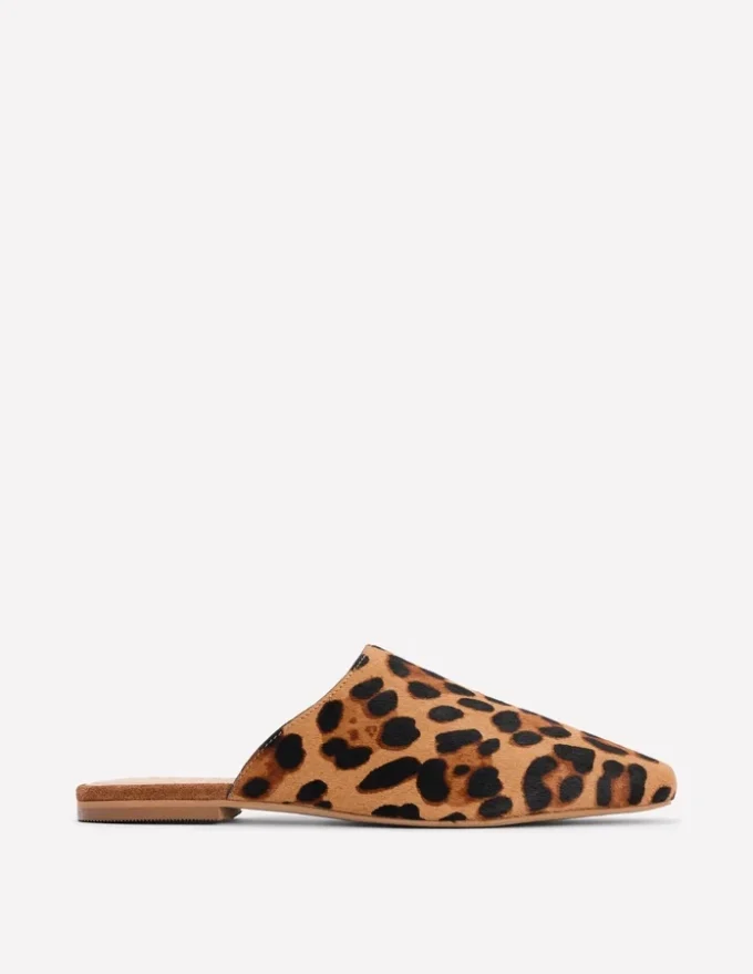 Mule Slipper Loafer Classic Leopard
