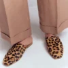 Mule Slipper Loafer Classic Leopard