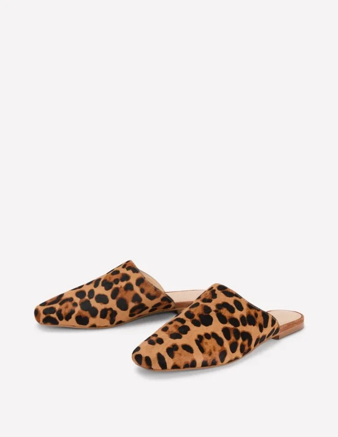 Mule Slipper Loafer Classic Leopard