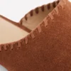 Mule Slipper Loafer Tan Suede