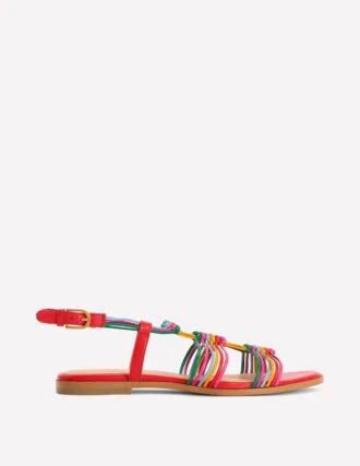 Multi Strap Knot Sandal Multi