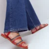 Multi Strap Knot Sandal Multi Multi Strap Knot Sandal Multi