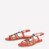 Multi Strap Knot Sandal Multi Multi Strap Knot Sandal Multi