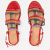 Multi Strap Knot Sandal Multi Multi Strap Knot Sandal Multi
