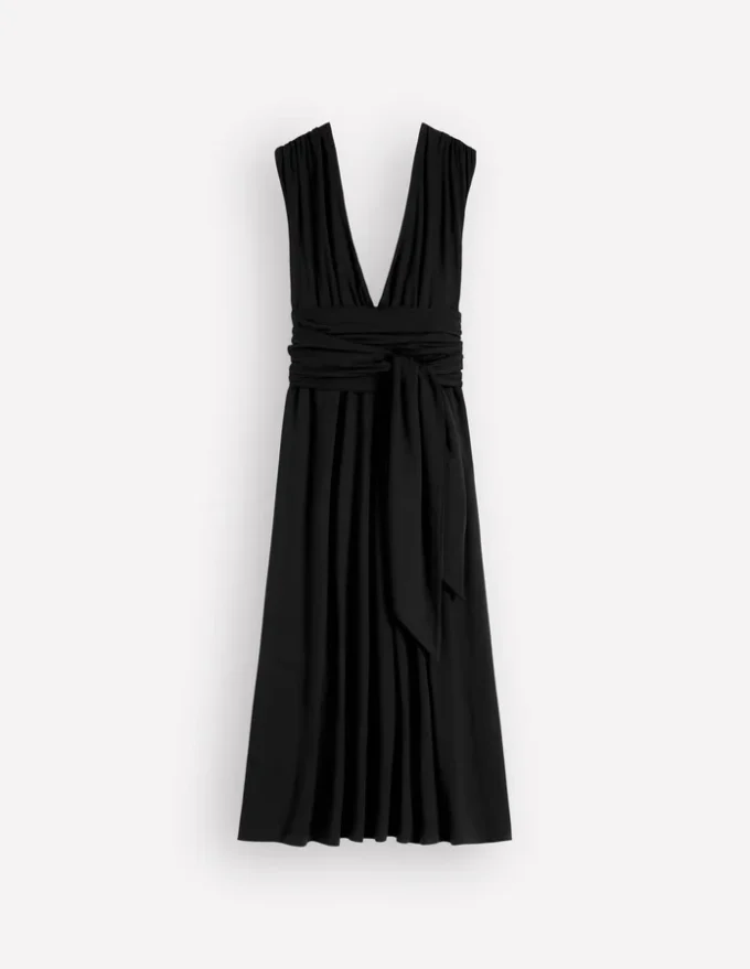 Multiway Jersey Maxi Dress Black Multiway Jersey Maxi Dress Black