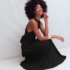 Multiway Jersey Maxi Dress Black Multiway Jersey Maxi Dress Black
