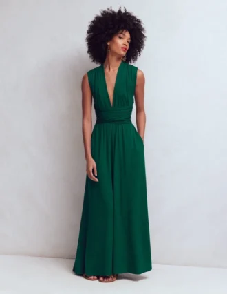 Multiway Jersey Maxi Dress Emerald Night Multiway Jersey Maxi Dress Emerald Night