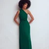 Multiway Jersey Maxi Dress Emerald Night