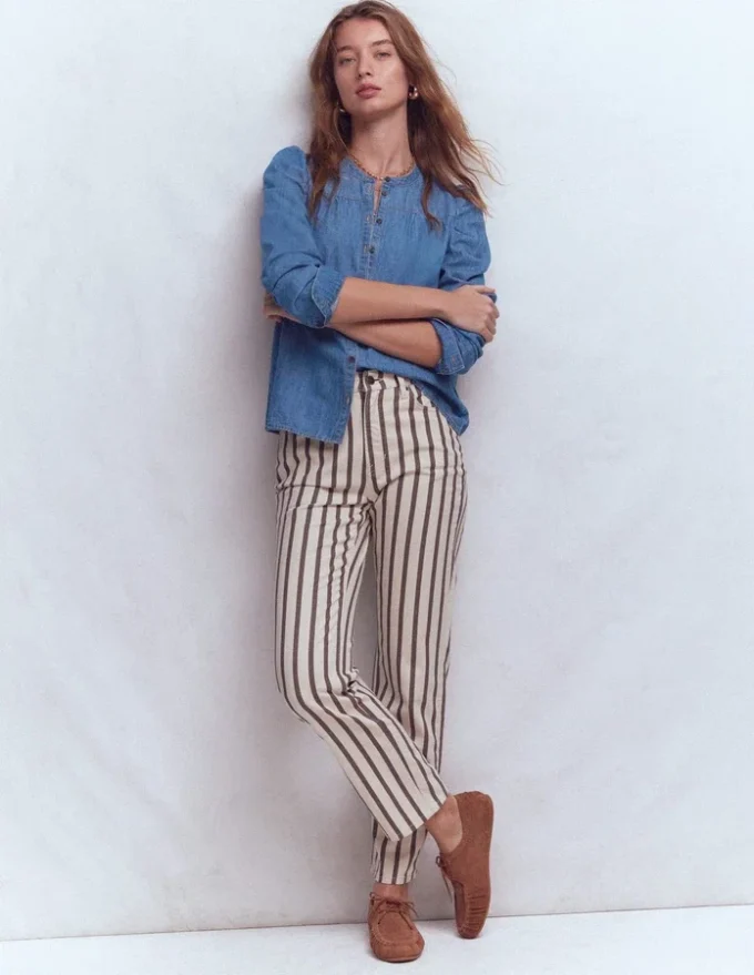 Mutton Denim Shirt Mid Blue Mutton Denim Shirt Mid Blue