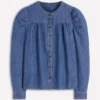 Mutton Denim Shirt Mid Blue Mutton Denim Shirt Mid Blue