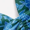 Mykonos Deep V Bikini Top Dark Green, Paradise