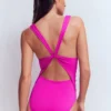 Mykonos Deep V Swimsuit Bright Fuchsia Mykonos Deep V Swimsuit Bright Fuchsia