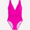 Mykonos Deep V Swimsuit Bright Fuchsia Mykonos Deep V Swimsuit Bright Fuchsia