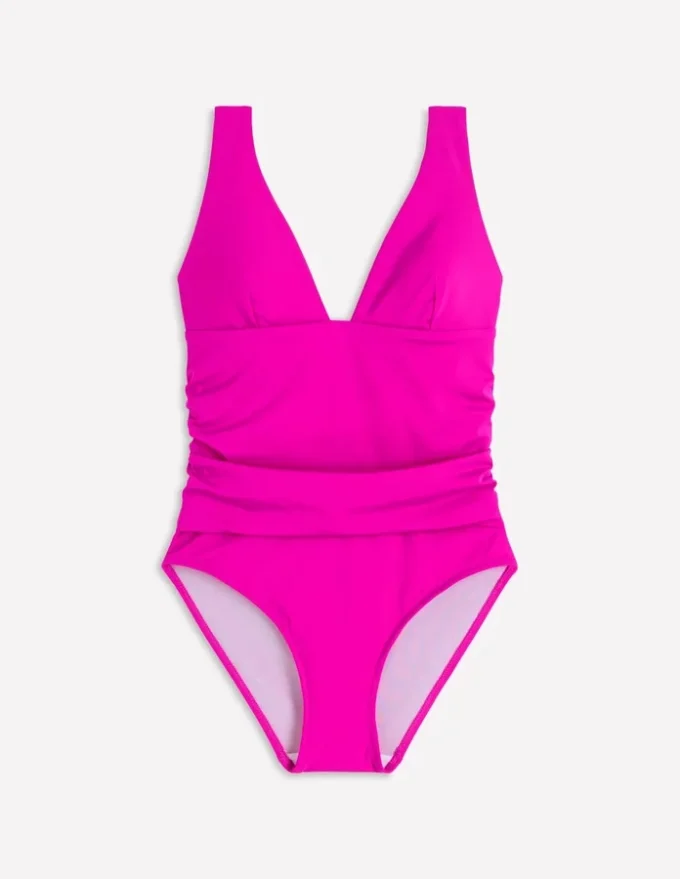 Mykonos Deep V Swimsuit Bright Fuchsia Mykonos Deep V Swimsuit Bright Fuchsia