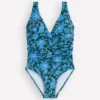 Mykonos Deep V Swimsuit Dark Green, Paradise Mykonos Deep V Swimsuit Dark Green, Paradise