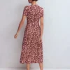 Naomi Jersey Midi Dress Deep Wisteria, Ikat Naomi Jersey Midi Dress Deep Wisteria, Ikat