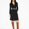 Naomi Relaxed Jersey Dress Black Naomi Relaxed Jersey Dress Black