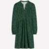 Naomi Relaxed Jersey Dress Dark Green, Dainty Meadow Naomi Relaxed Jersey Dress Dark Green, Dainty Meadow