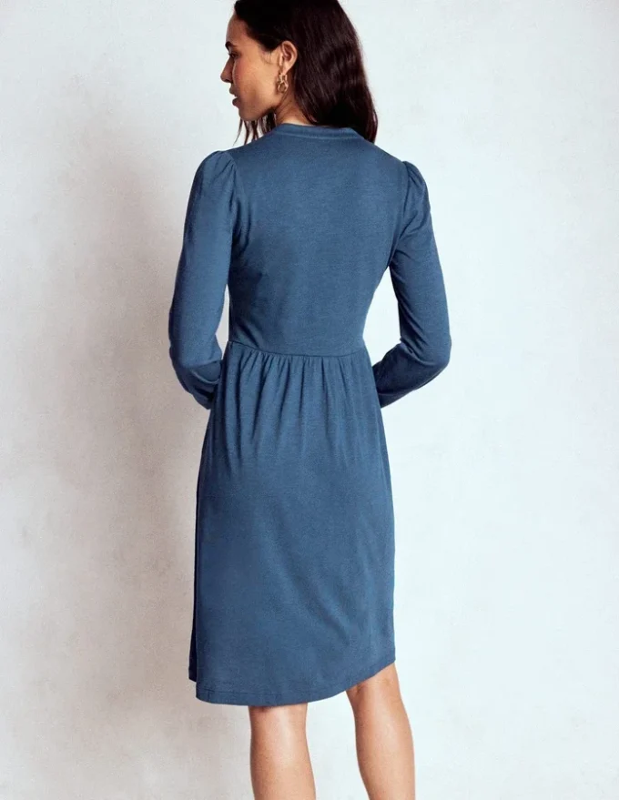 Naomi Relaxed Jersey Dress Midnight Ocean Naomi Relaxed Jersey Dress Midnight Ocean