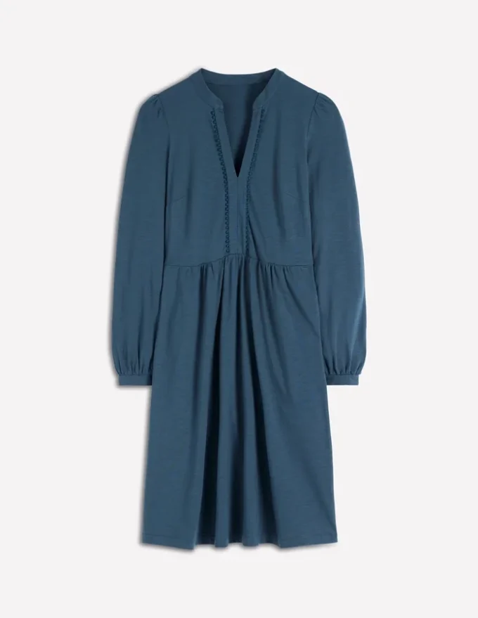Naomi Relaxed Jersey Dress Midnight Ocean Naomi Relaxed Jersey Dress Midnight Ocean