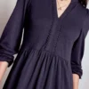 Naomi Relaxed Jersey Dress Navy Naomi Relaxed Jersey Dress Navy