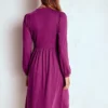 Naomi Relaxed Jersey Dress Plum Jam Naomi Relaxed Jersey Dress Plum Jam